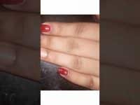 Simple Nail Art Design #nailart #nails