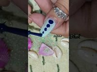 Heart shape nail art #nailart #shorts