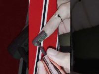 green and choco nail art 🎨🥰#induchopranailart #naildesign #nailart