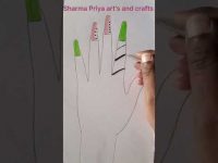 Nail art with easy mehndi design for girls #shorts #mehndi #nailart  #sharmapriyaartsandcrafts