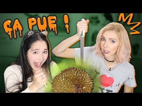 DURIAN CHALLENGE – Le fruit le plus dégoûtant ! avec Sandrea26france et Yoko Nail Art
