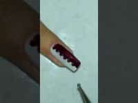 Easy nail art #naildesign #shorts #nailart