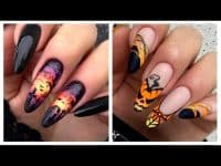 Nail Art Designs 2022 🎃 Halloween Makeup Nails #halloween