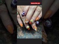 Halloween nail art #nailart #nail  #naildesign #halloween2022 #halloween
