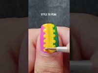best nail art design #shorts #nailart #styletopeak #trending