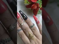 nail art with red roses… #nail #nailartdesigns #rednails #roses #nailart #nails #nailpolish