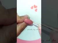 Glitter Nail Art 💅 || #nailart #easy #glitter ||