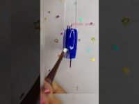 Easy nail art design💙#nailart #nails #shorts #kesariya