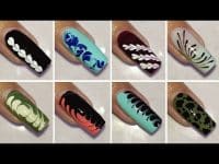 Top 10 Easy nail art at home || Nail art for beginners || #nailart #naildesign #easynailart
