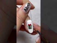 Yıl başı nail art #nailart #nails #kalicioje #extensionnails #nailtutorial #proteztırnak #cristmas