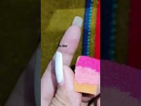 white and pink colour nail art design 💅 #nailart #shorts