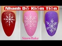 Top 3 Snowflake Nails Art Compilation For Beginner 💅 💖Holiday Nails Design 💝 New Nails