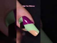 Simply Nailogical did nail art that’s the tea🍵 Holo Taco