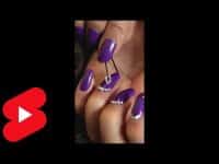 Crystal Stone Studded Nail Art #shorts #makeup