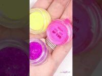 Stretchy Gel Nail Art #satisfying #shorts #nailart