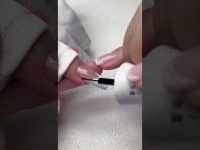 black white line gel🥰🥰🥰#nails #nailart #shorts