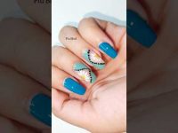 simple nail art design 💅 #nailart #piubhol #shorts