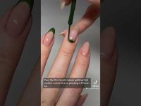 trying $2 nail polish 🐸🎁 #diynails #gelnails #amazonfinds