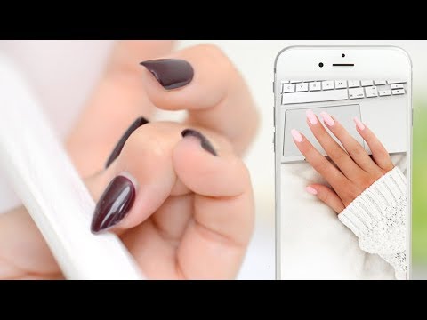 JE CHANGE LA FORME DE MES ONGLES !!