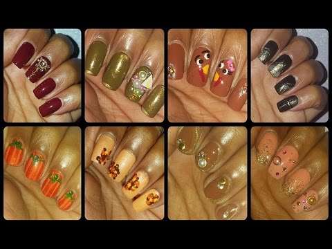 Fall/Thanksgiving Nail Art Compilation