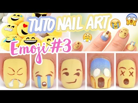 Nail art ♡ Emoji #3