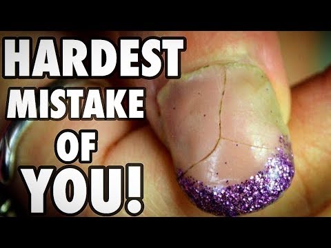 HARDEST MISTAKE OF NAIL EXTENSION Nail education Show with Stepanov New nail art 2018 Nail tutorial