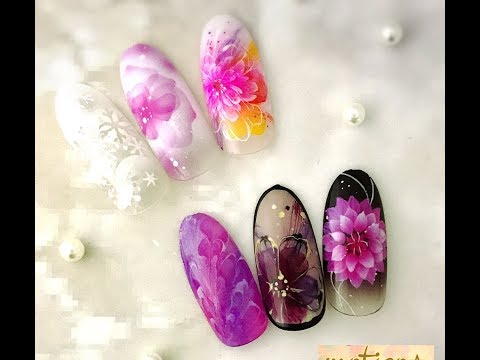 Airbrush!!!  airbrush nails 👍🏼🤗Best Nail Art Designs Compilation👍
