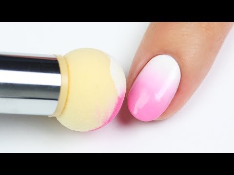 TESTING THE NEW NAIL ART SPONGE TOOL!!!