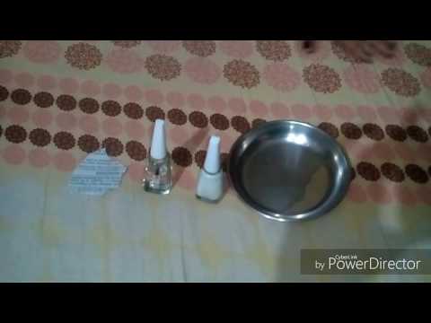 Easy newspaper nailart