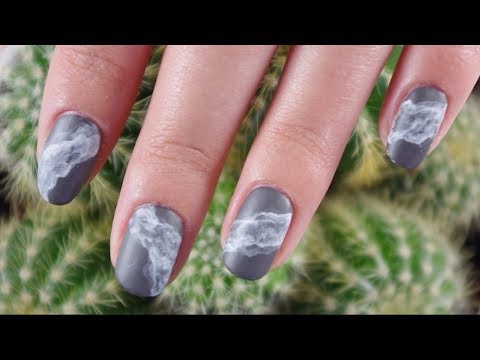 NAIL ART FACILE : DE LA FUMÉE?♡