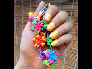 Tutorial for water marble nailart in urdu