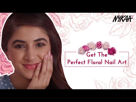 DIY: Floral Nailart + Giveaway | Aashna Shroff + Sonal Sagaraya