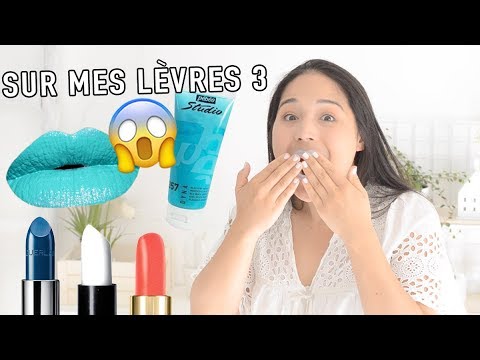 DE LA GOUACHE SUR MES LÈVRES ?!