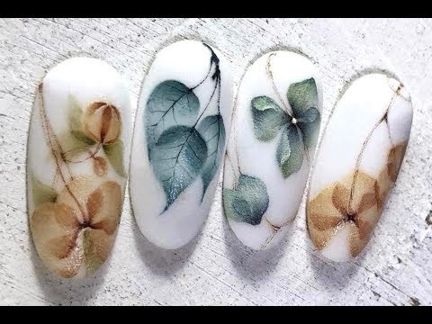 The Best Nail Art Designs Tutorial✔Autumn nail art design🍁🍂✔ | Design in Beauty
