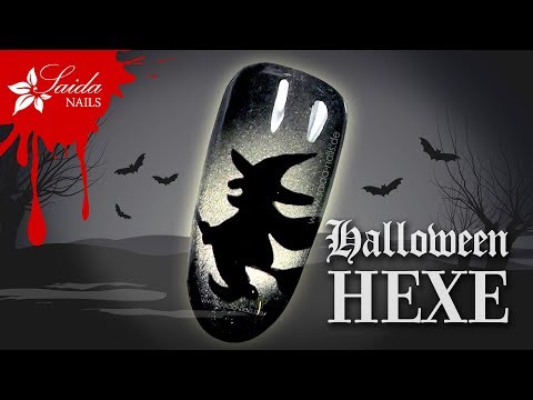Schnelle Halloween-Nailart ❀ HEXE (Saida Nails Nailart)