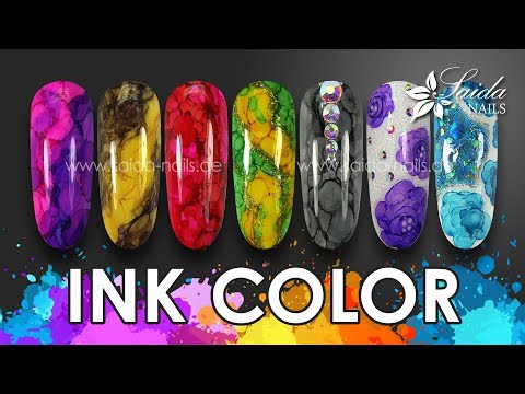 Nailart ❀ Super schnell & wunderschön mit INK COLOR (Saida Nails Nailart)
