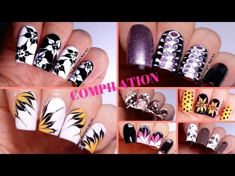 Drag marble Nail Art Compilation # 5