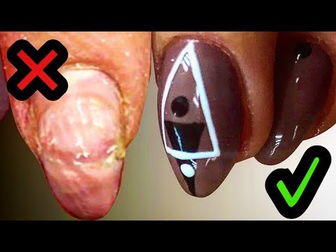 ACTUAL INSTA ❤️ NAIL ART DESIGN ON SCULPTURED GEL NAILS | GREATEST OF 2018