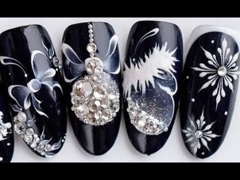 Top 10 Christmas and New Year Elegant Nail Art Designs | Nail Art Tutorial Winter 2019 #39