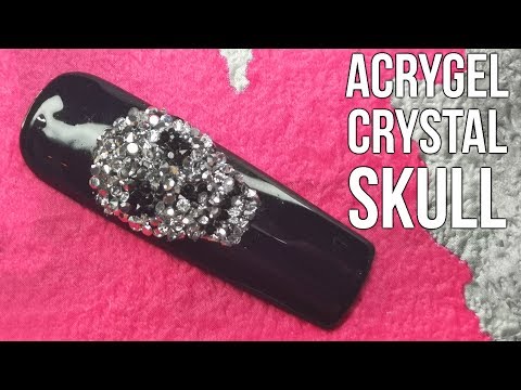 Crystal Skull Nail Art Design – Quick and Easy Nail Tutorial