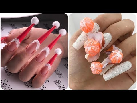 Creative Amazing Christmas Nail Art Designs 🌲Nail art compilation! Amazing talented people