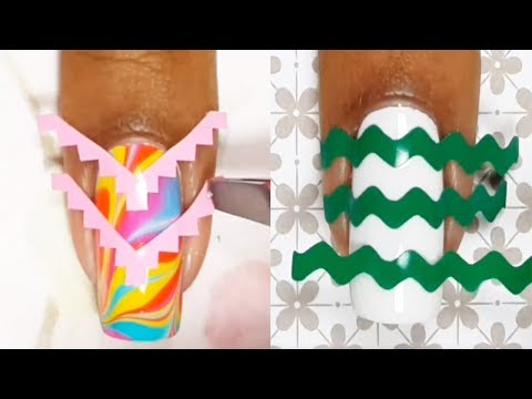 How to do Nails Art Designs Tutorial at Home | Top New Nail Polish Video Compilation 2018 #15