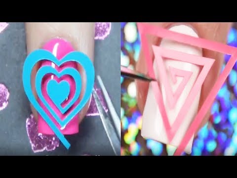How to do Nails Art Designs Tutorial at Home | Top New Nail Polish Video Compilation 2018 #17