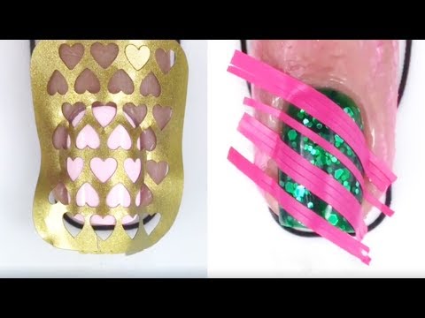 How to do Nails Art Designs Tutorial at Home | Top New Nail Polish Video Compilation 2018 #505