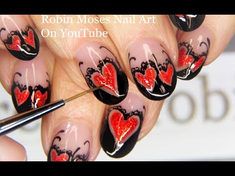 Red Heart Nails for Beginners | Easy Valentine’s Day Nail Art