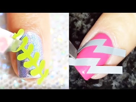 How to do Nails Art Designs Tutorial at Home | Top New Nail Polish Video Compilation 2018 #30