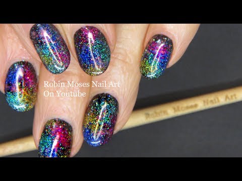 Glitter + Foil Glue FUN | Easy Nail Art Ideas for Beginners