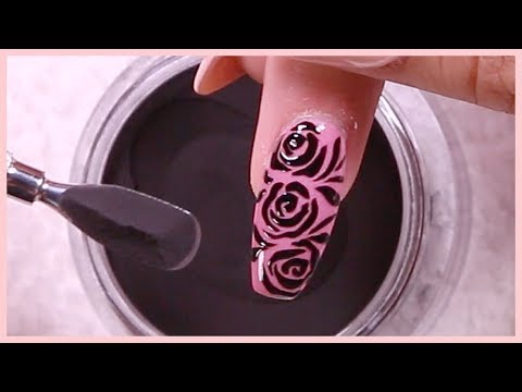 Sugar Nail Art Tutorial with Dip Powder
