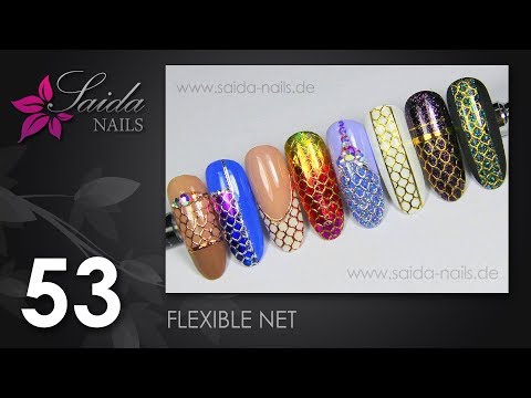Net-Nailart by Saida ❀ Schnell und wunderschön!