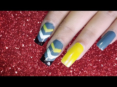 #nailart #easy   Easy nail art design